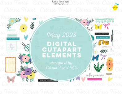 Life Crafted - CRAFTING MEMORIES - Digital Ephemera